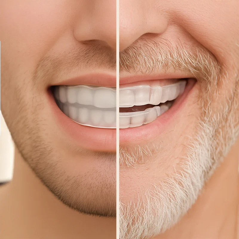 Kieferorthopädische Zahnschienen